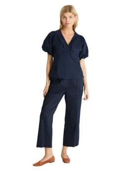 Yana Poplin Pants><noscript><img width=