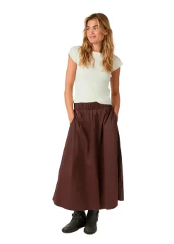 Yara Poplin Skirt>Neo Noir Outlet