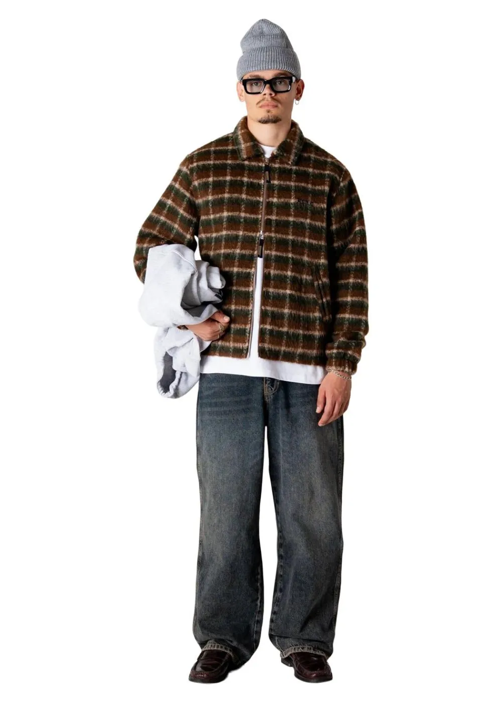 Youth Fuzzy Jacket>Woodbird New