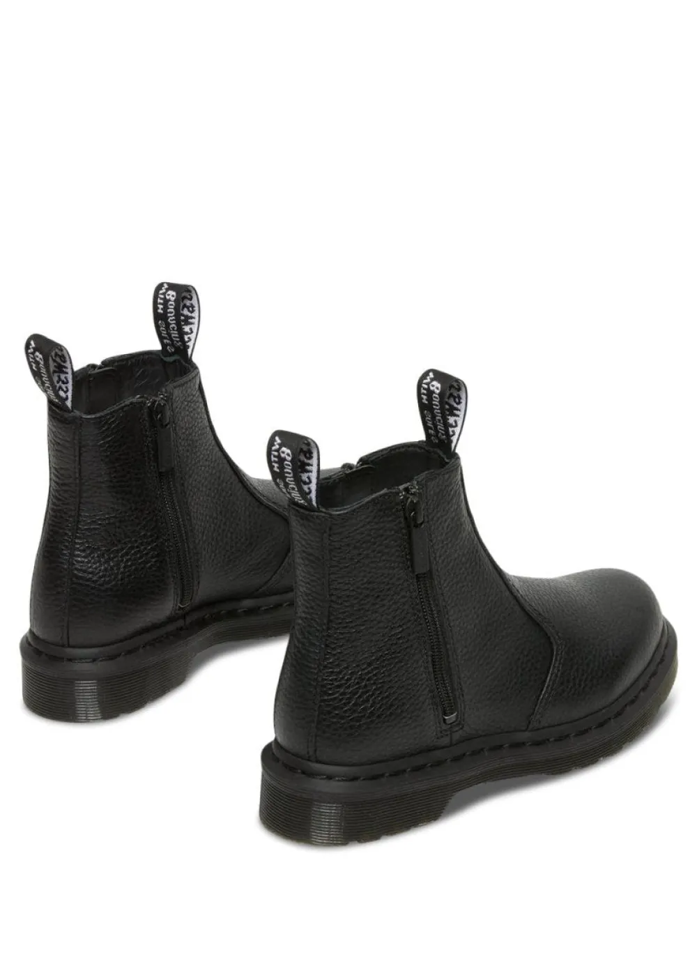 2976 W/Zips Milled Nappa>Dr. Martens Best