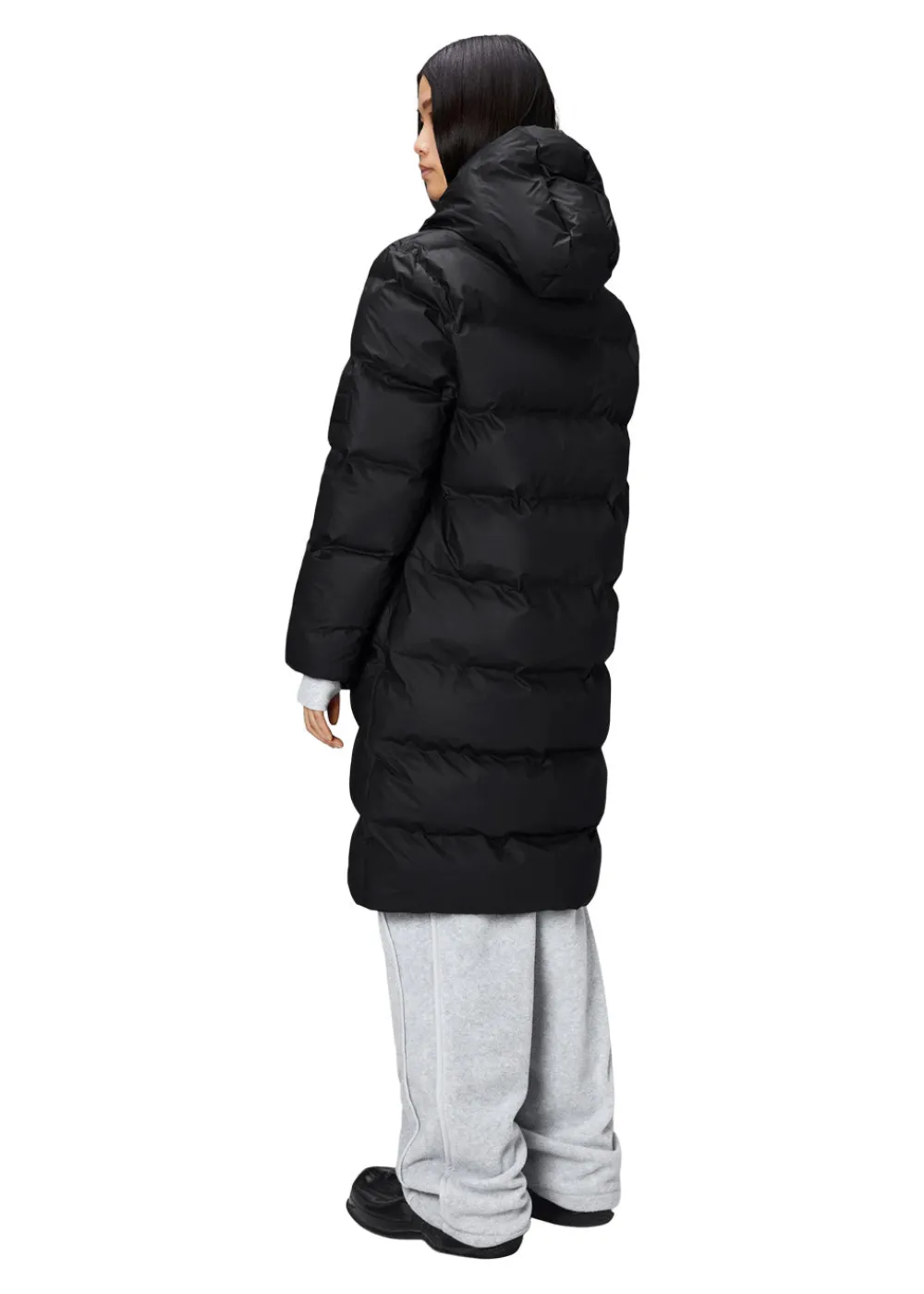 Alta Longer Puffer Jacket W3T4>Rains Hot
