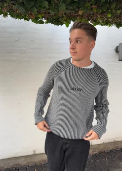 ARIA KNIT SWEAT W/ EMBROIDERY>ALIS