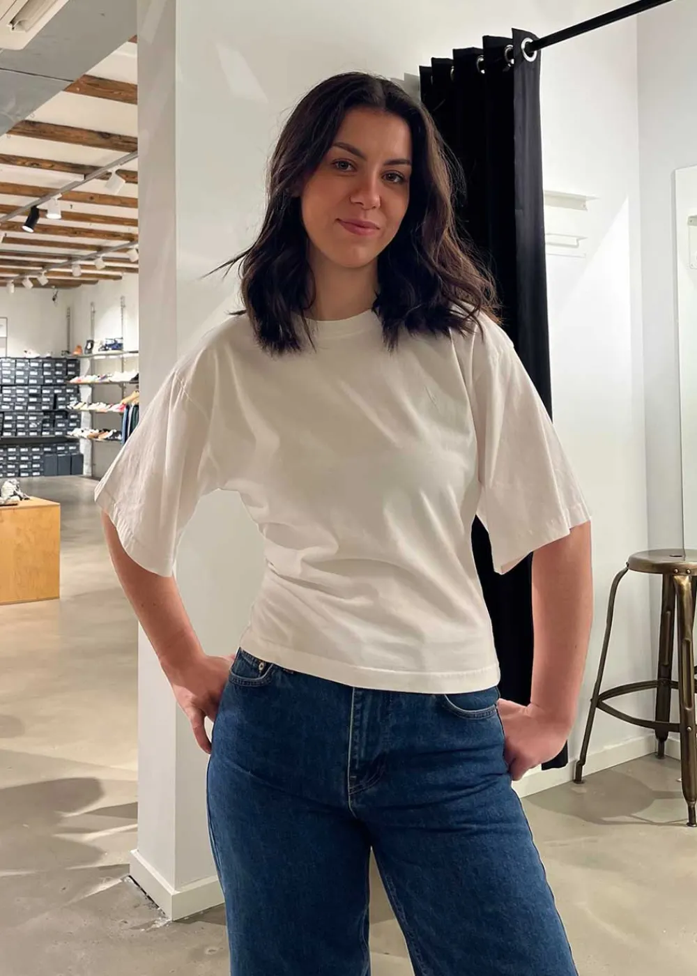 Asha Boxy Tee>Neo Noir Online