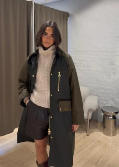 Evette Wax Jacket><noscript><img width=