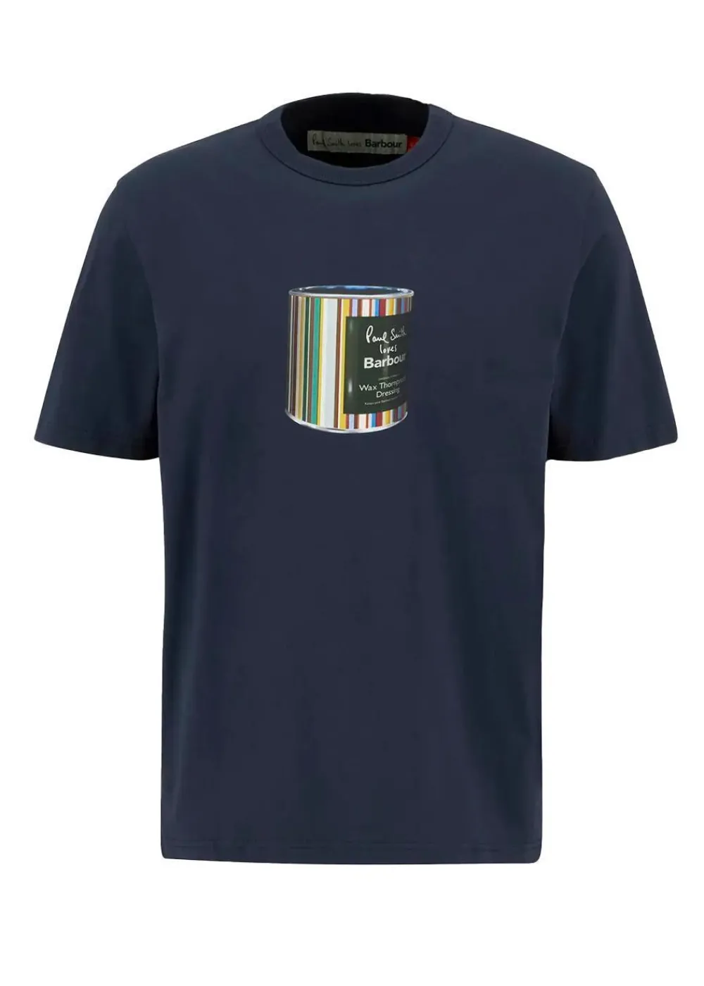 X Paul Smith Wax Can T-Shirt>Barbour Online
