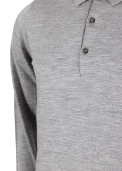 Belper Knitted Polo LS><noscript><img width=