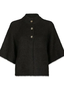 Benuta Fluffy Knit Cardigan>Neo Noir