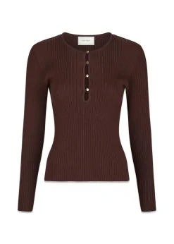 Carlton Knit Blouse>Neo Noir Outlet