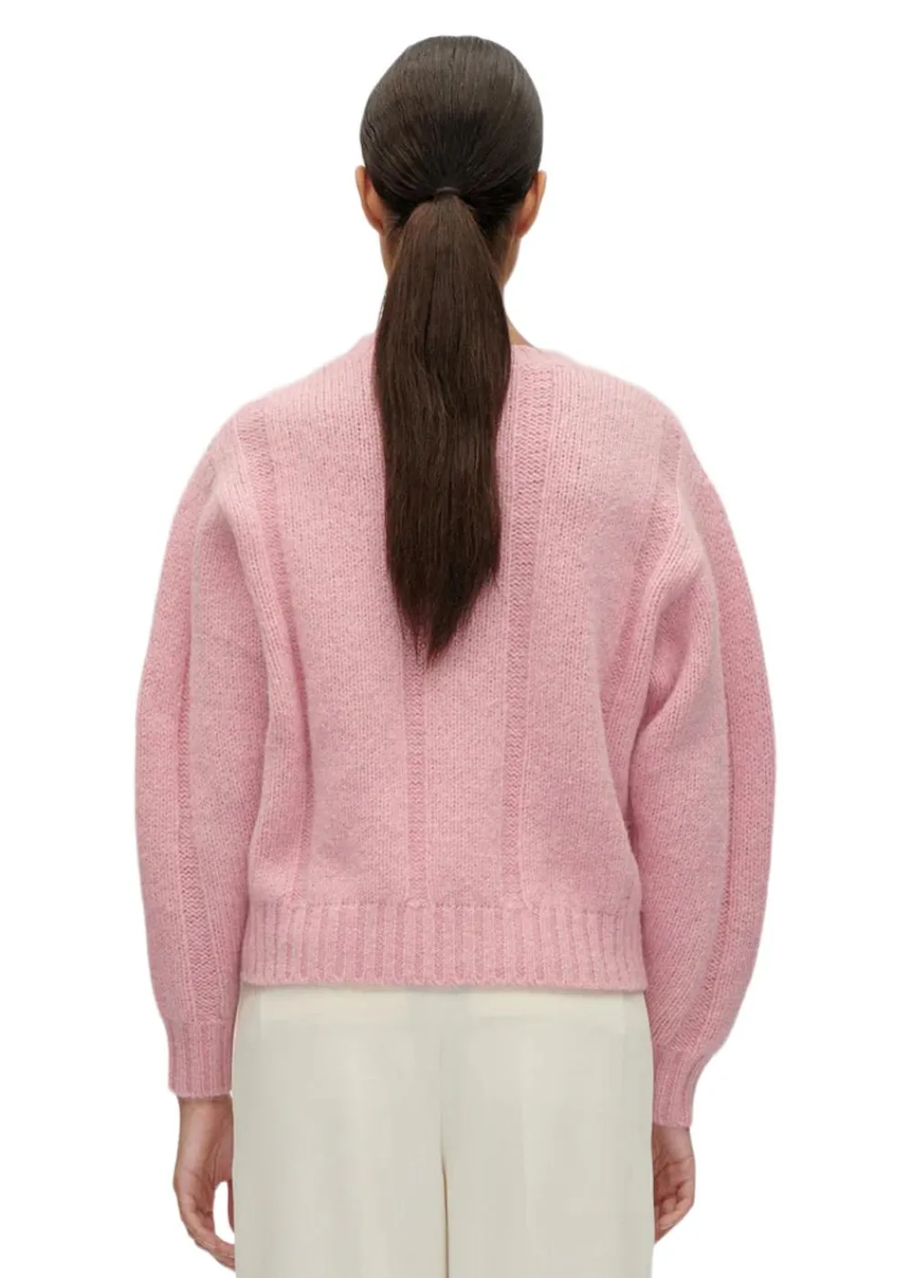 CREWNECK MOTIF SWEATER>Stine Goya Discount