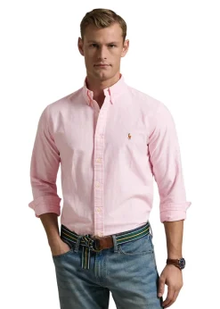 Custom Fit Striped Oxford Shirt>Ralph Lauren Sale