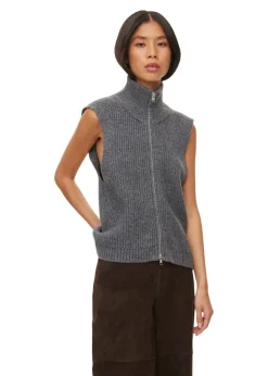 Fave Knit Zip Vest><noscript><img width=