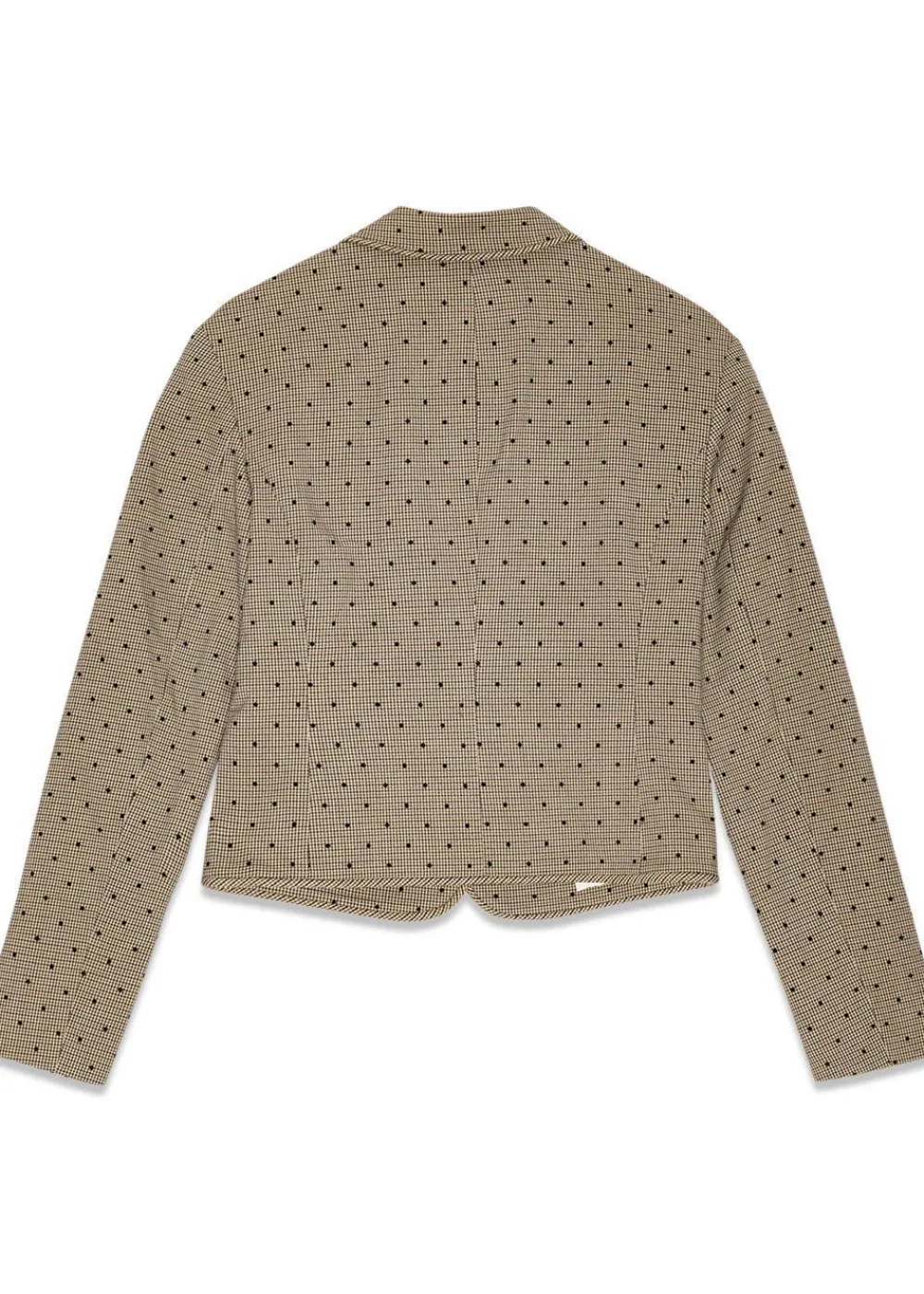 Flock Check Suiting Blazer>Ganni Best