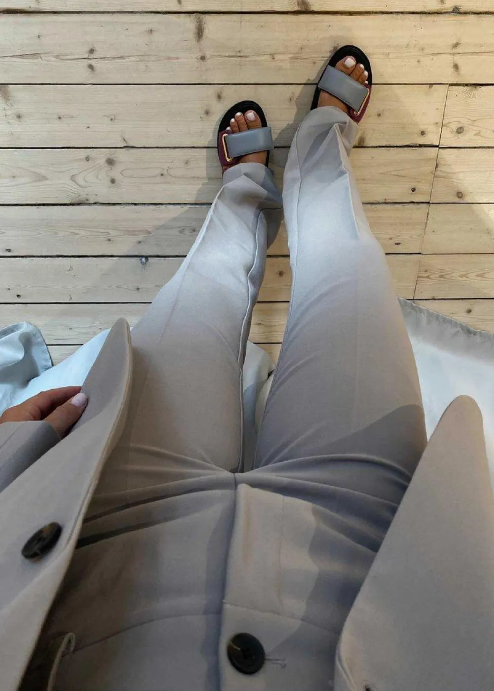 Gale straight pants>Modström Sale