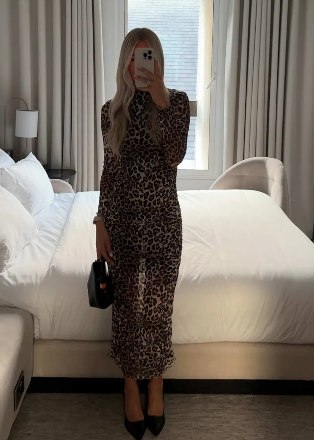 GwenMD slim print dress>Modström New