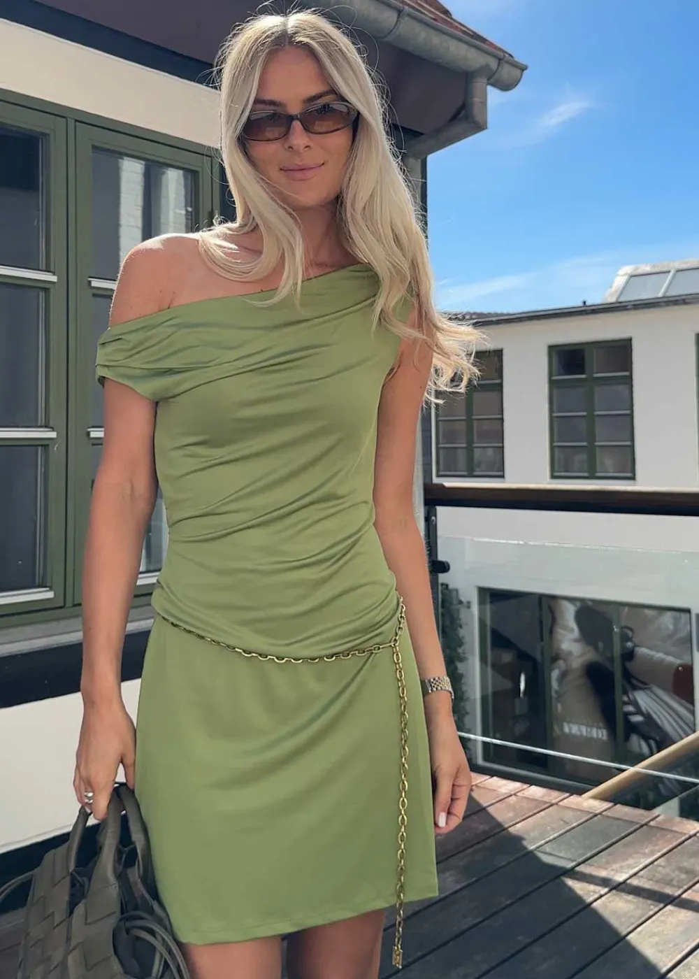 HimaMD off-shoulder dress>Modström Clearance