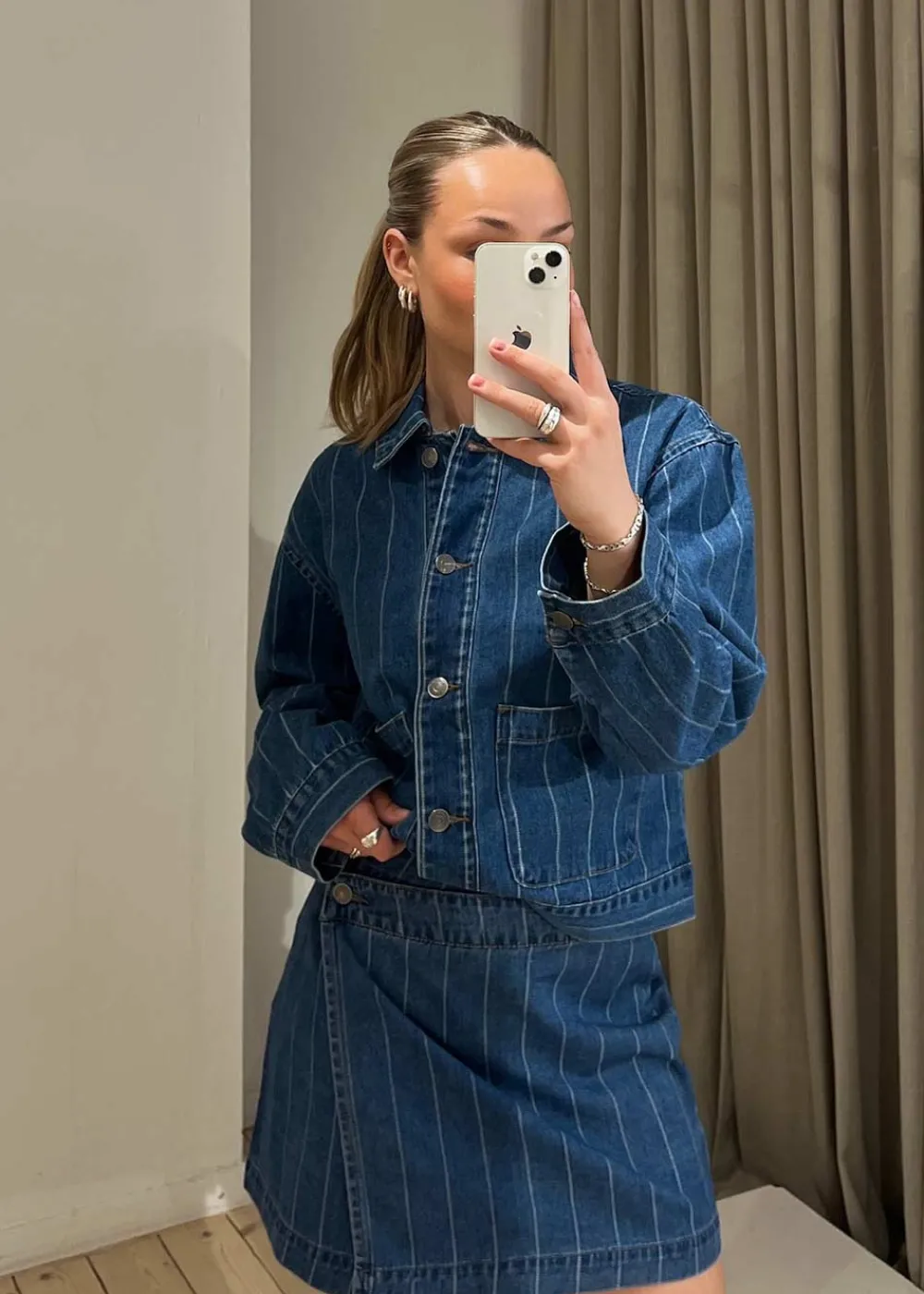 Isoldemd jacquard overshirt>Modström