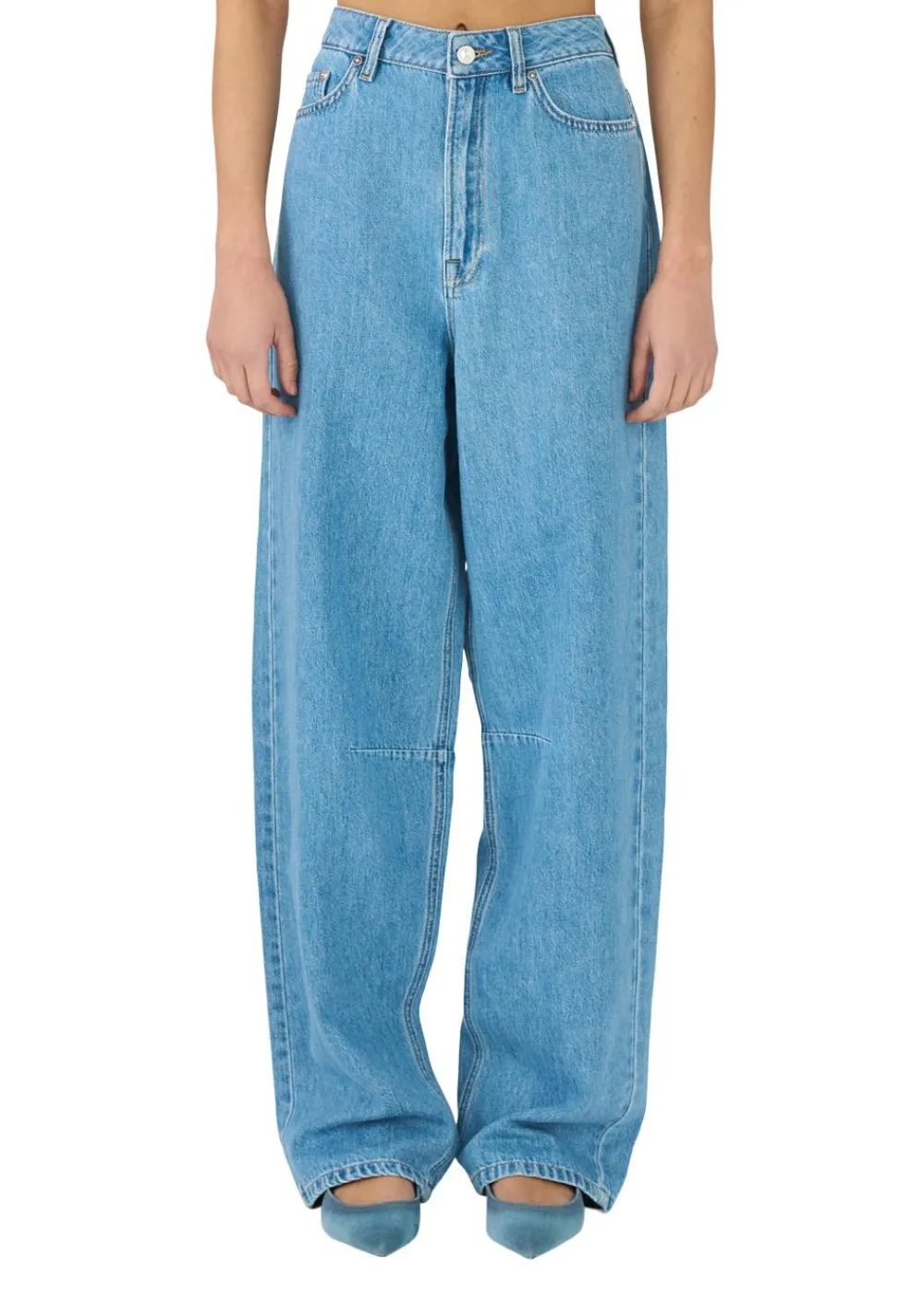 Janice Slung Jeans Wash Mid Blue>Ivy Copenhagen Clearance
