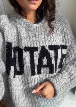 KNITTED LOGO SWEATER>Rotate Online