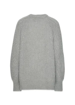 KNITTED LOGO SWEATER><noscript><img width=