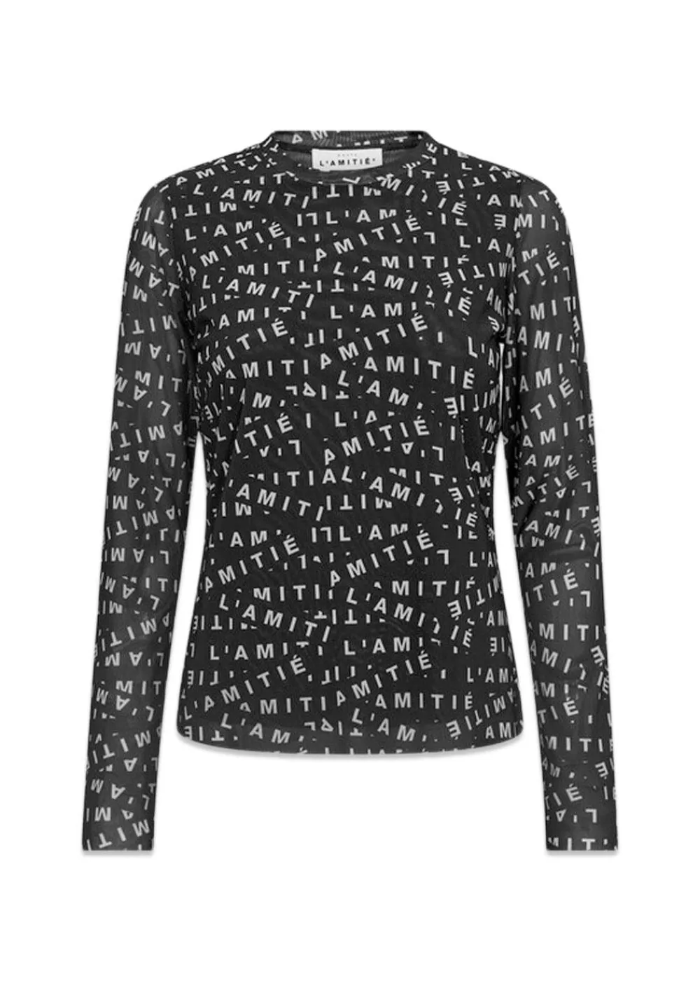 LAMITIÉ Mesh Ls O-Neck>HAUTE L’AMITIÉ New