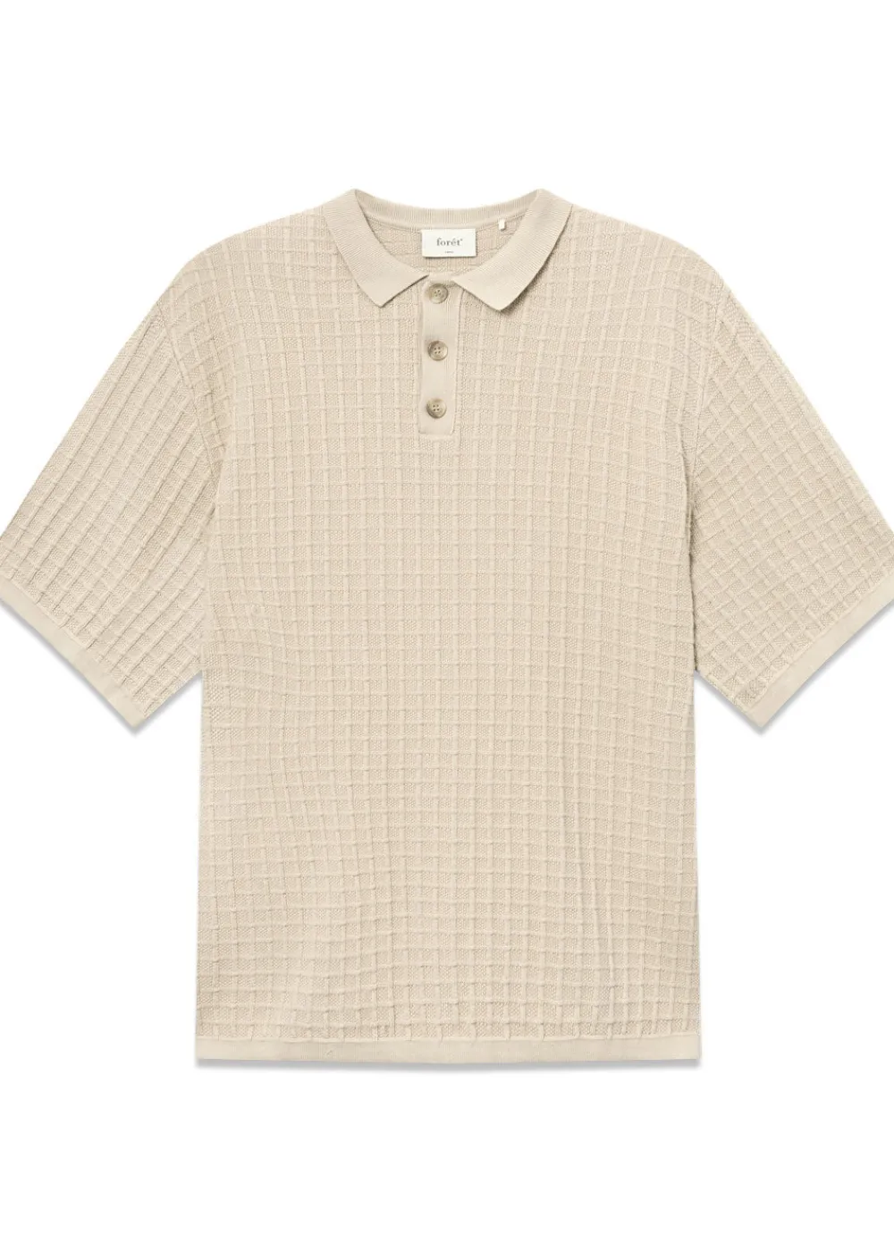 LOCH POLO KNIT>Forét Best