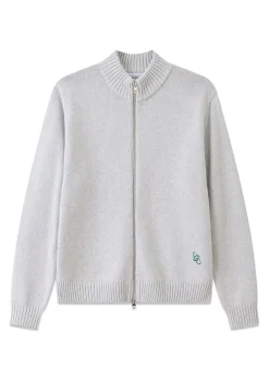 Logo Zip Knit>Globe Studios Hot