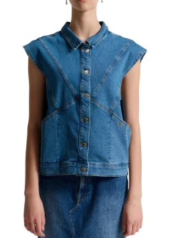 Lulu Vest Wash Vigo><noscript><img width=