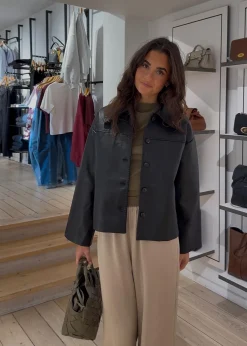 Lunara Collar Stitch Jacket><noscript><img width=