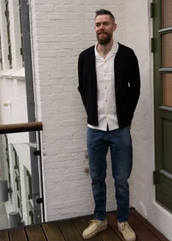 Manchester Cardigan Polo Colla><noscript><img width=