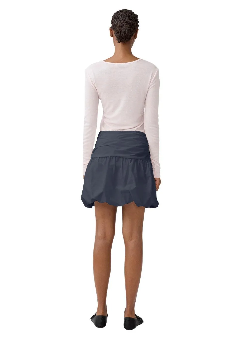 Margotmd poplin skirt>Modström