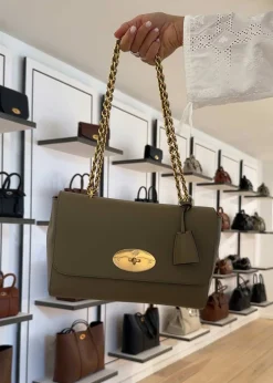 MEDIUM LILY MICRO CLASSIC GRAIN>Mulberry New