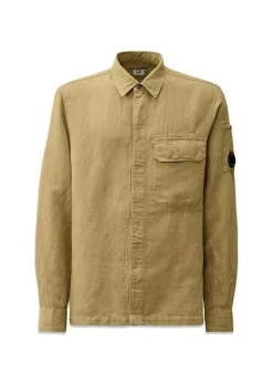 Overshirt Broken Linen/Cotton>C.P. Company Clearance