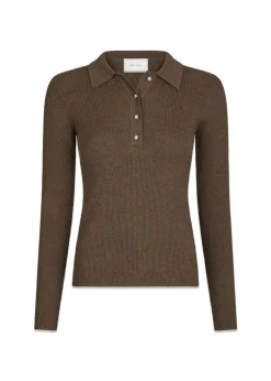 Panama Knit Blouse>Neo Noir Outlet