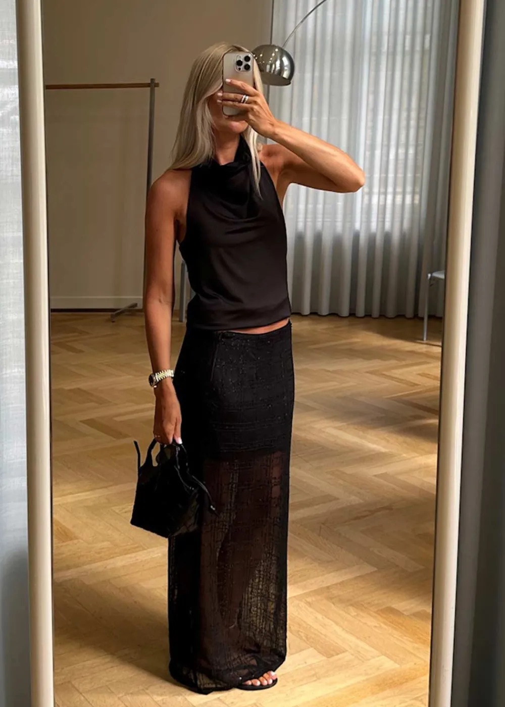 Pearleenmd long skirt>Modström Outlet
