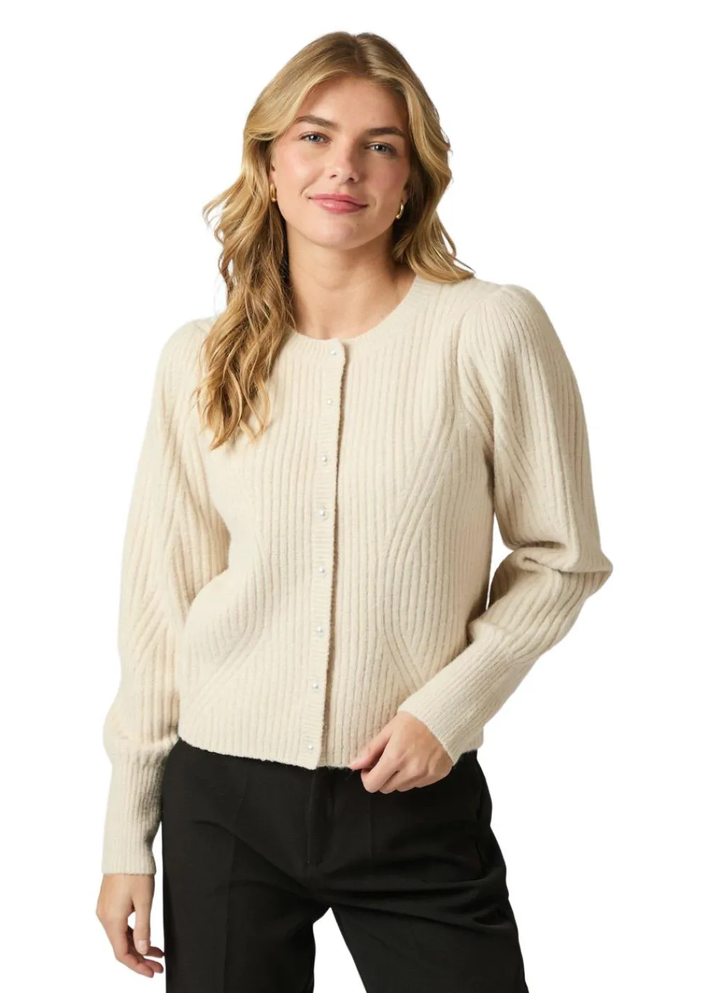 Puli Knit cardigan>Neo Noir New