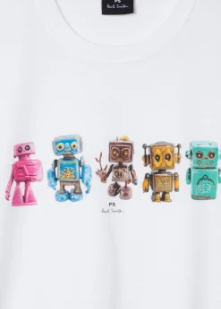 Reg Fit T-Shirt Robots><noscript><img width=