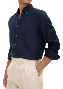 Regular Fit Signature Linen><noscript><img width=