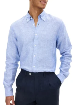 Regular Fit Signature Linen><noscript><img width=