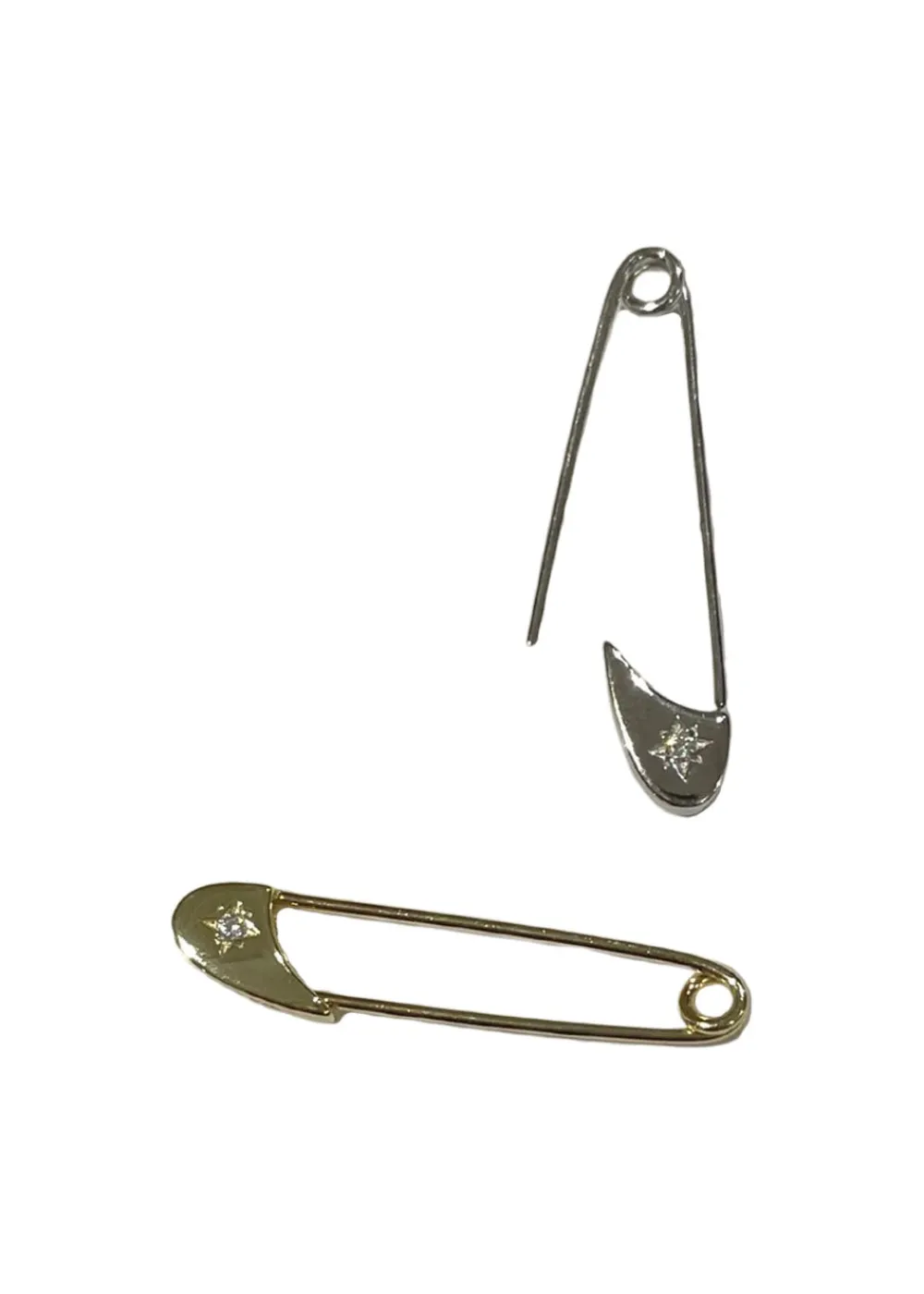 Safety Pin Earring>Lemon Lua Outlet