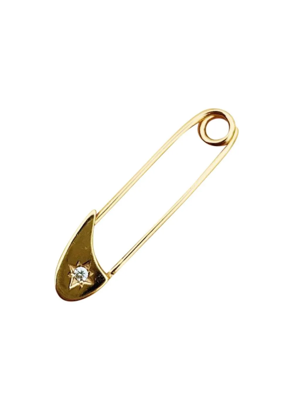 Safety Pin Earring>Lemon Lua New