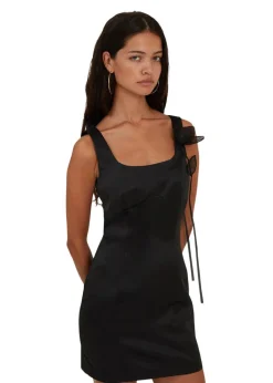 Satin Flower Dress>Rotate Hot