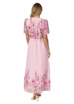 Serna Flower Print Dress><noscript><img width=