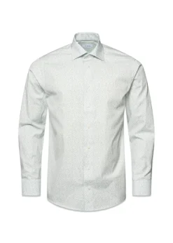 Slim Floral Print Shirt>Eton Clearance