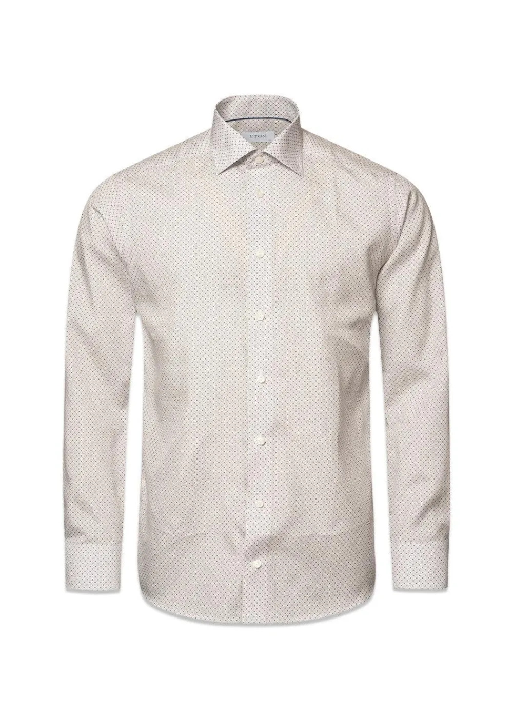 Slim Poplin Print>Eton Hot