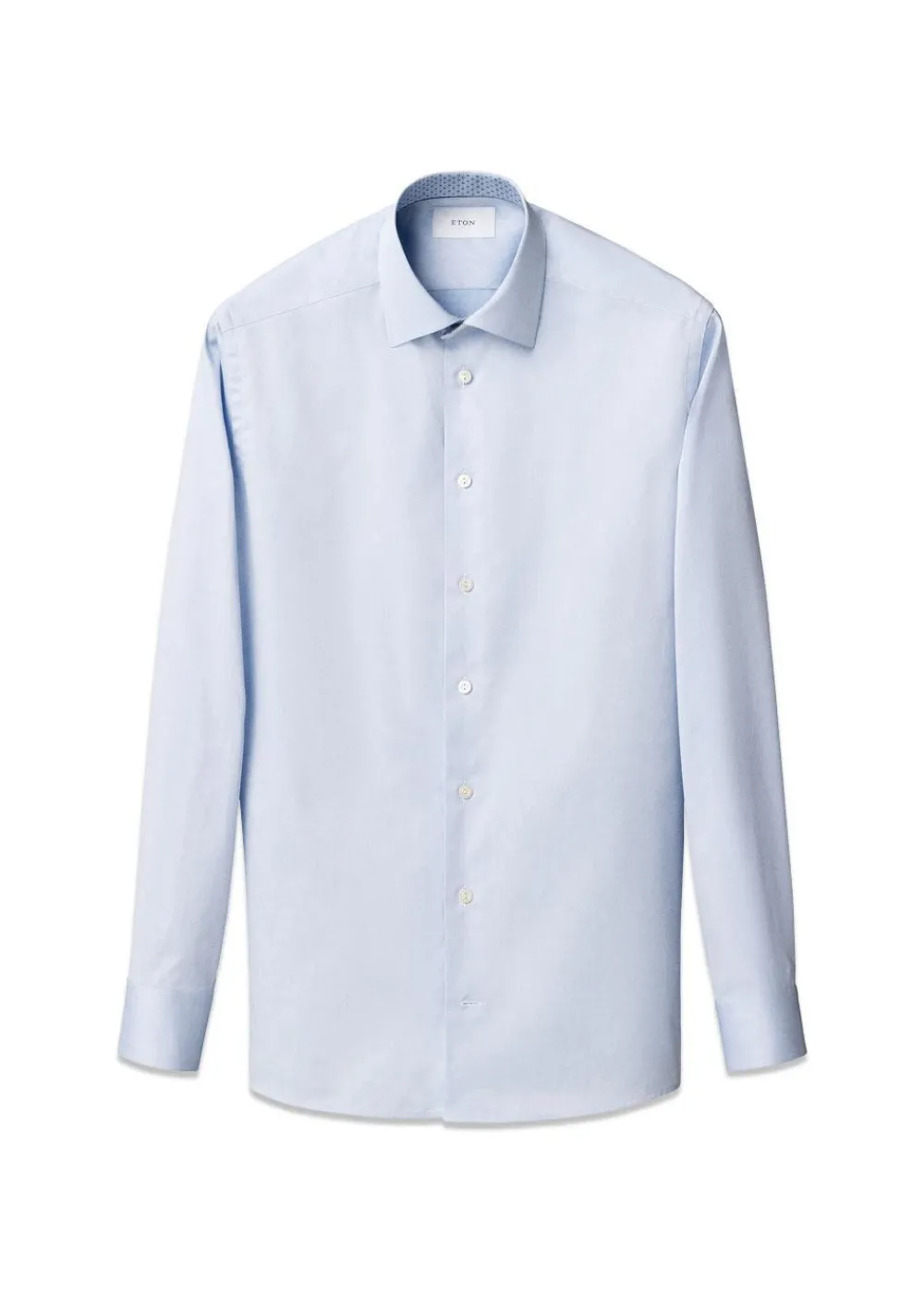 Slim Signature Twill Geometric Effect Shirt>Eton Clearance