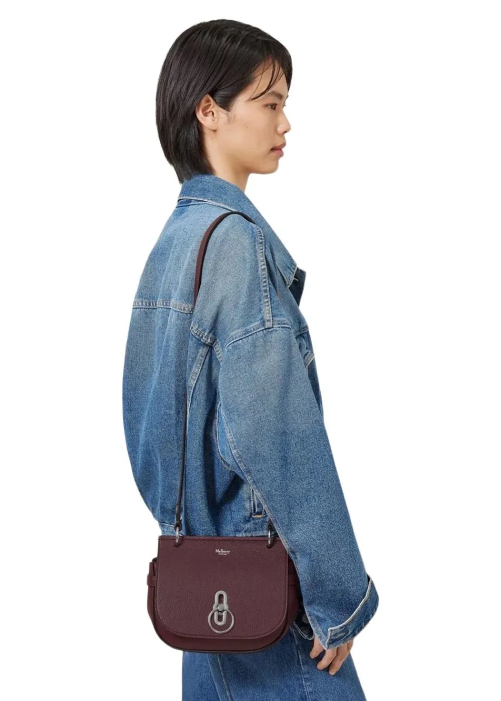 Small Amberley Satchel SCG>Mulberry