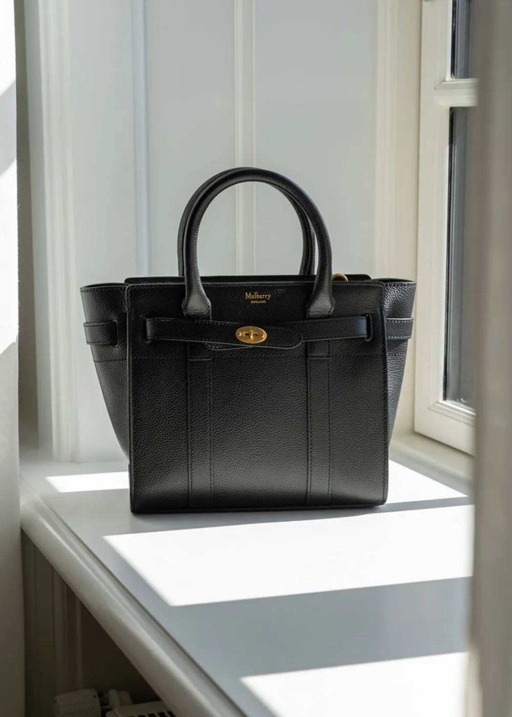 Small Zipped Bayswater Classic>Mulberry Hot