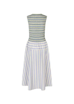 SMOCKED GATHERED TANK DRESS>Stine Goya Sale