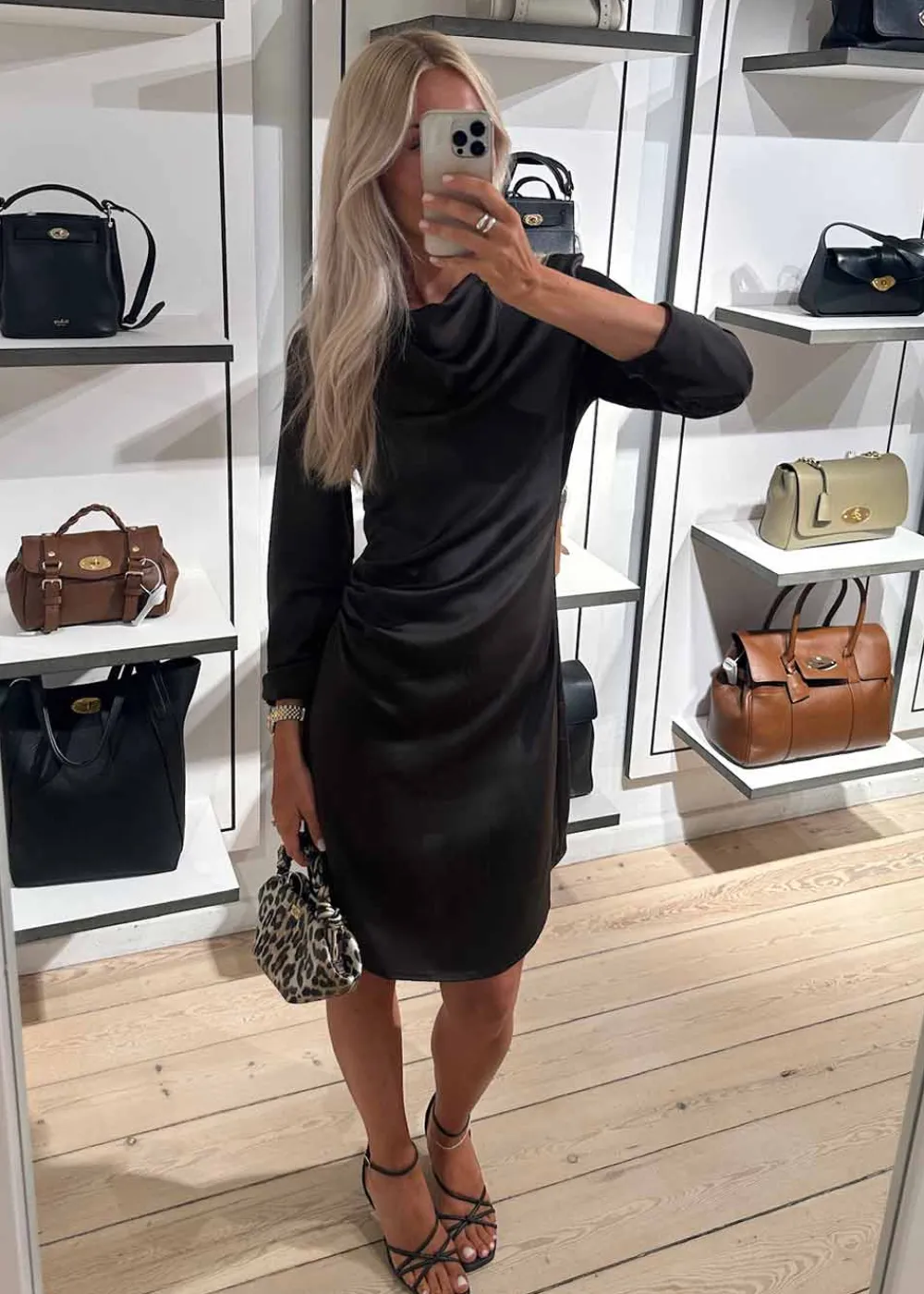 Tailormd LS short dress>Modström