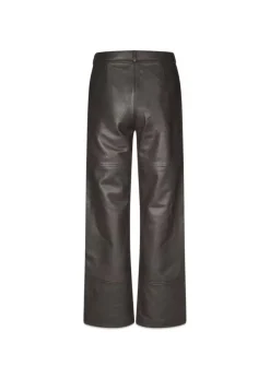 Time Leather Trousers>Oval Square Online